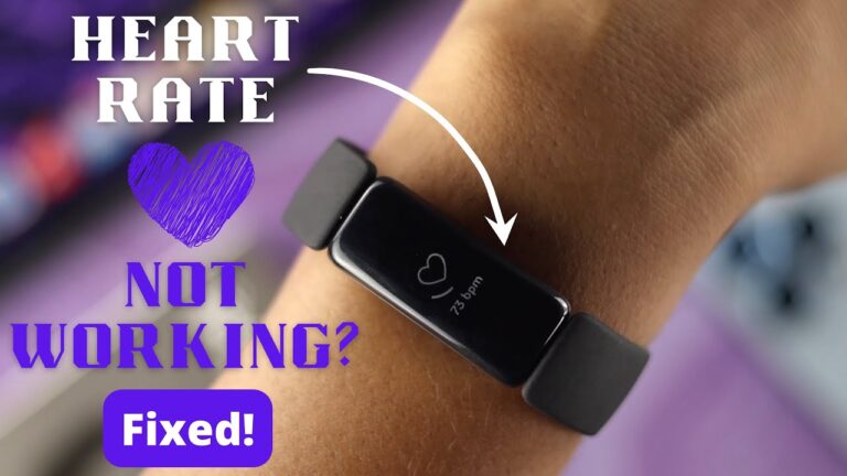 Heart Rate Monitor Not Working on Fitbit: Troubleshooting Solutions