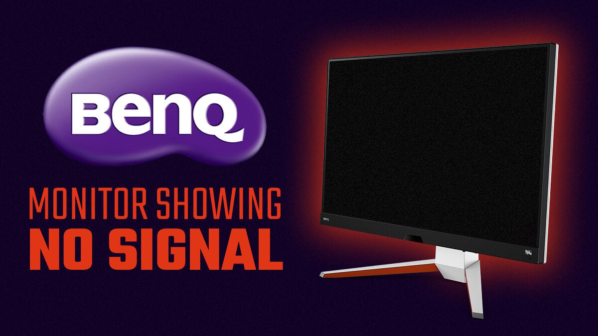 How to Fix Benq Monitor No Signal Detected