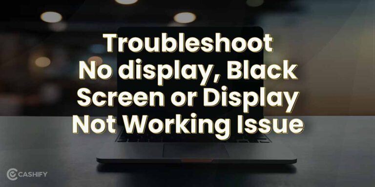 Monitor Not Giving Display: Troubleshooting Tips for No Display Issues