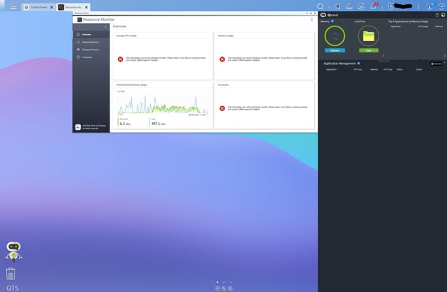 Qnap Resource Monitor Not Working